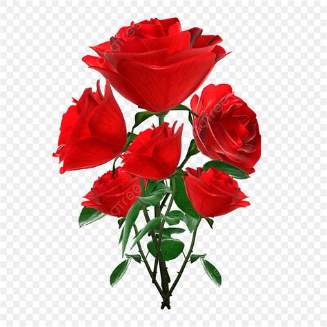 Rose-themed clip art design